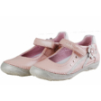 Kép 2/3 - Rózsaszín, ezüst virágos, D.D.Step balerina cipő