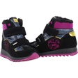 Fekete-lila, Primigi logo-s, vízálló, bundás, Gore-Tex bakancs