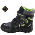 Kép 1/3 - Fekete-neonzöld, bundás, Gore-Tex vízálló, Superfit bakancs