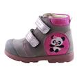 Kép 1/3 - Szürke-pink, pandamacis Szamos supinált cipő