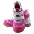 Kép 3/3 - Pink, ezüst, virágos, csipkés, Szamos supinált cipő