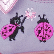 Kép 4/4 - Lila-rózsaszín, katicás, Szamos supinált cipő