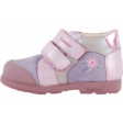 Kép 1/4 - Lila, rózsaszín virágos, Szamos supinált cipő