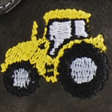 Kép 4/4 - Szürke-mustár, traktoros, Szamos supinált szandál