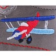 Kép 2/4 - Szürke, kék repülős, hajlékony talpú, Szamos szandál