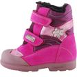 Kép 1/3 - Pink, virágos, meleg béléses, vízálló, Szamos supinált bakancs