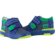Kép 2/4 - Kék-neon, zöld, BUSZ-os, hajlékony talpú, Szamos cipő