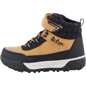 Mustár-fekete, Lee Cooper, fiú bakancs