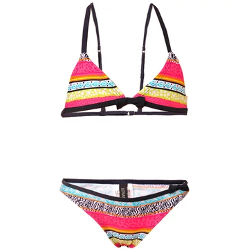 Losan sötétkék, színes mintás bikini (98)
