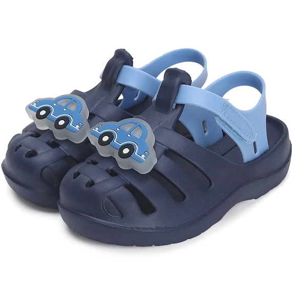 Kék, autós ddstep strandszandál