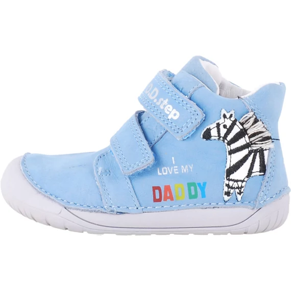 DD Step világoskék barefoot cipő