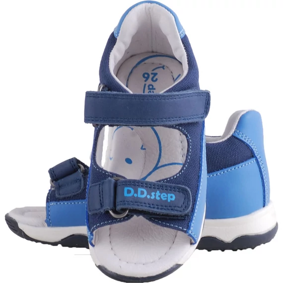 Sötétkék-kék, dd step fiú szandál