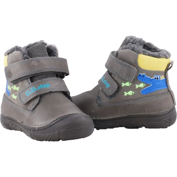 Krokodilos, bundás, dd step bakancs