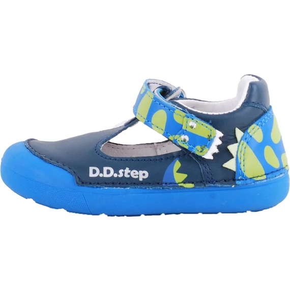 Kék, dínós, dd step szandálcipő