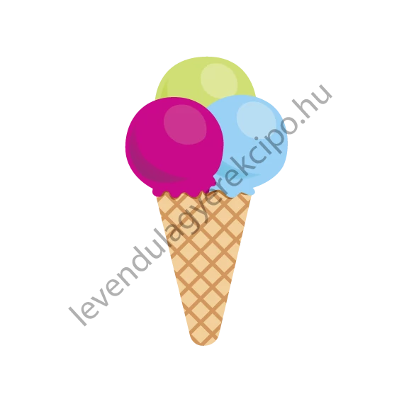 Fagyi ovis öntapadós jel 2X2cm