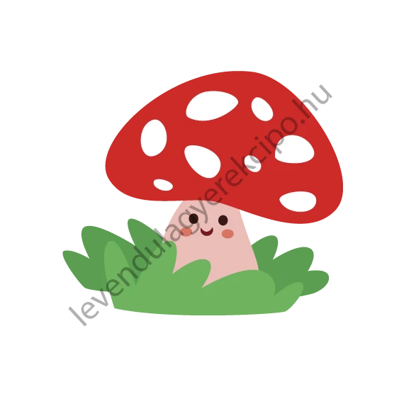 Gomba ovis vasalható jel 2X2cm