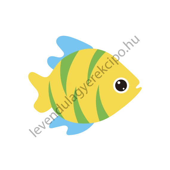 Halacska ovis vasalható jel 2X2cm