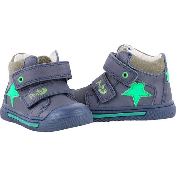 Zöld csillagos, Ponte20, supinált fiú cipő