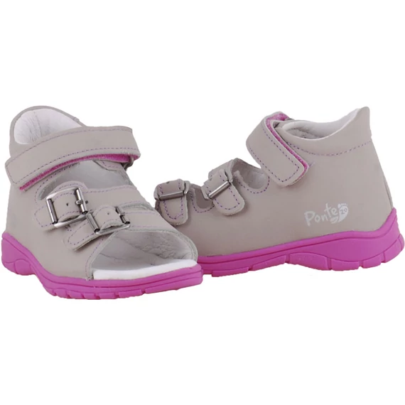 Szürke-pink, Ponte20 supinált szandál
