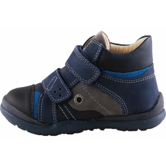Kék-szürke-fekete, gumi orrú, Primigi cipő