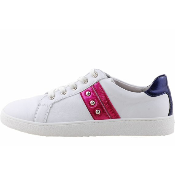 Fehér-pink, szegecses, lányka, Richter cipő