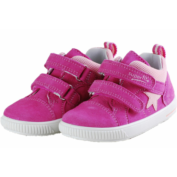 Pink, rózsaszín csillagos, Superfit, kislány cipő