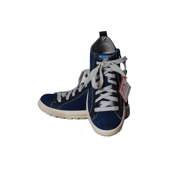 Superfit kék fűzős magasszárú cipő