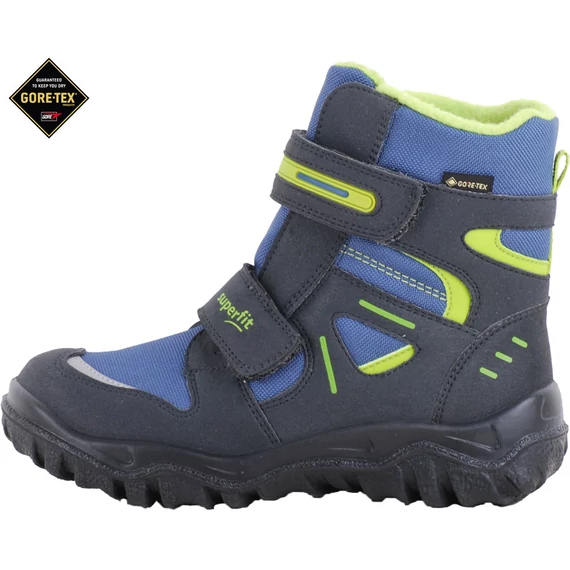 Szürke, bundás, vízálló, Gore-Tex, Superfit fiú bakancs