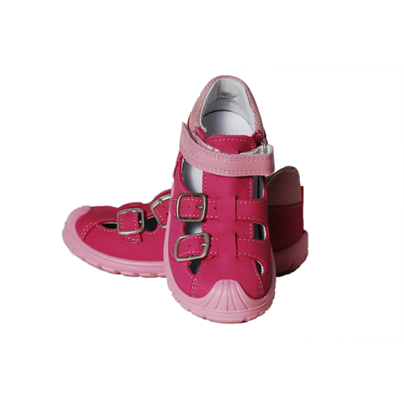 Superfit pink-rózsaszín 2 csat 1 tépőzáras szandálcipő