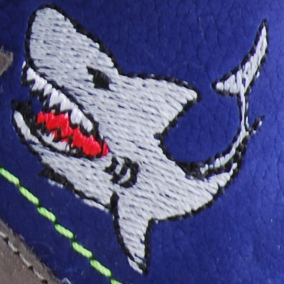Szürke-kék cápás, Szamos supinált gyerekcipő