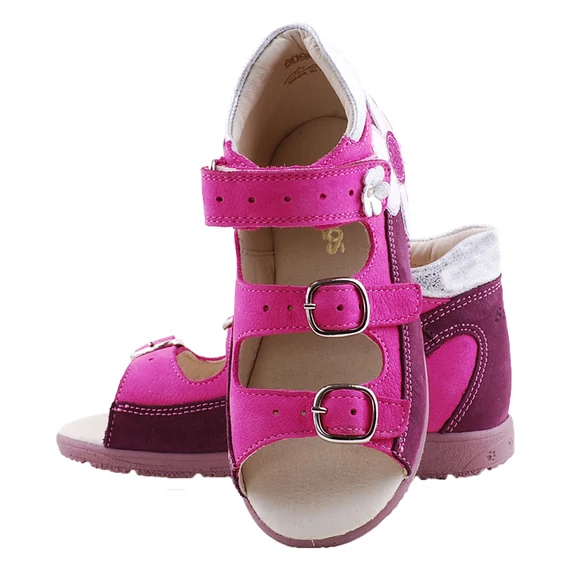 Pink-bordó, Szamos supinált szandál