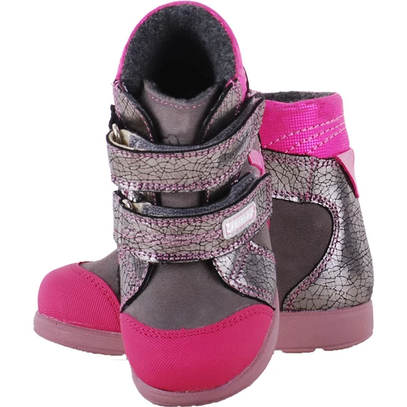 Szamos supinált, szürke-pink bakancs