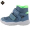 Szürkéskék-neon, bundás, vízálló, Gore-Tex, Superfit bakancs