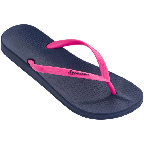 Kék-pink, gumi, Ipanema papucs (35-36)