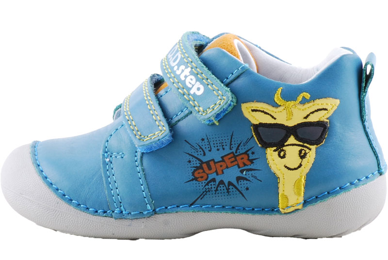 Kék, zsiráfos, napszemüveges, dd step cipő