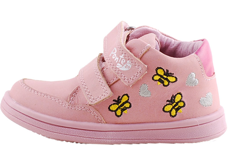 Rózsaszín, méhecskés, Ponte 20 supinált cipő