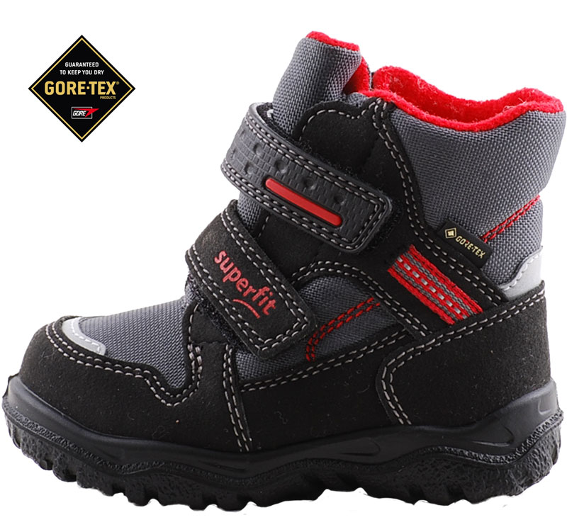 Bundás, vízálló, Gore-Tex-es Superfit fiú bakancs