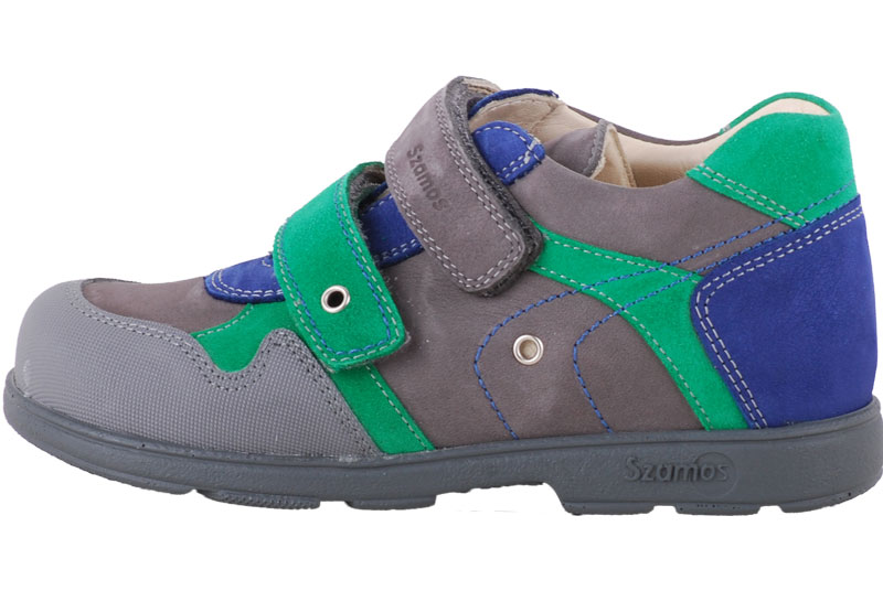 Szürke-kék-zöld, Szamos supinált cipő